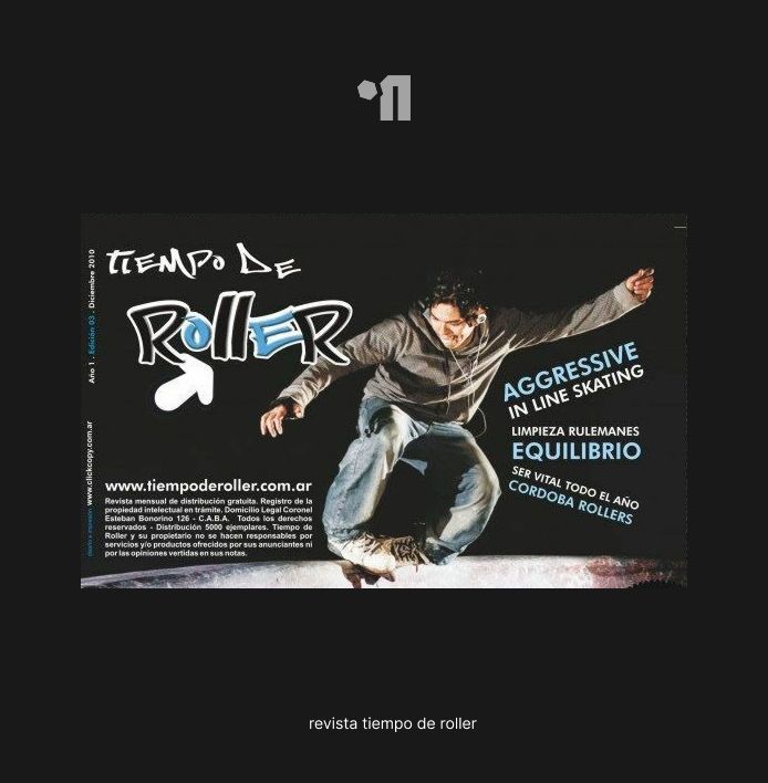 Diseño editorial de revista física y digital | Tiempo de Roller