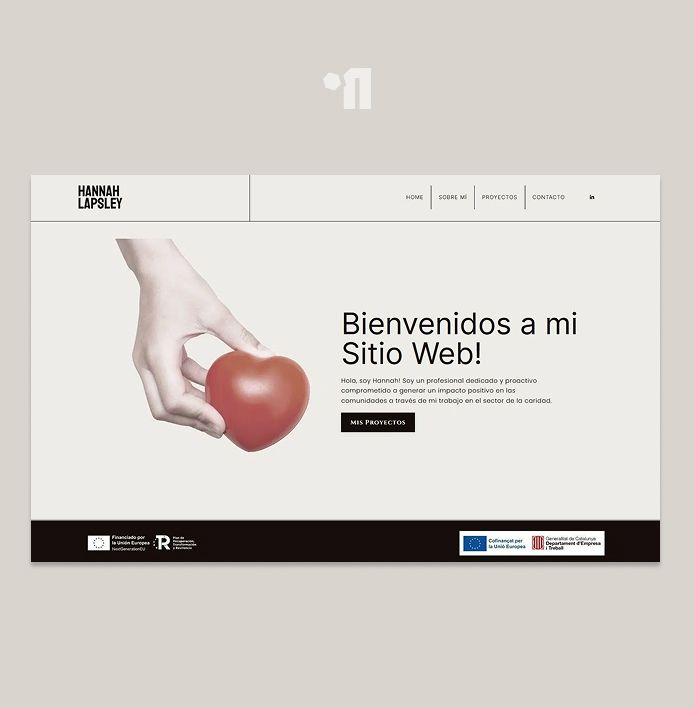 Diseño web para marca personal | Hannah Lapsley