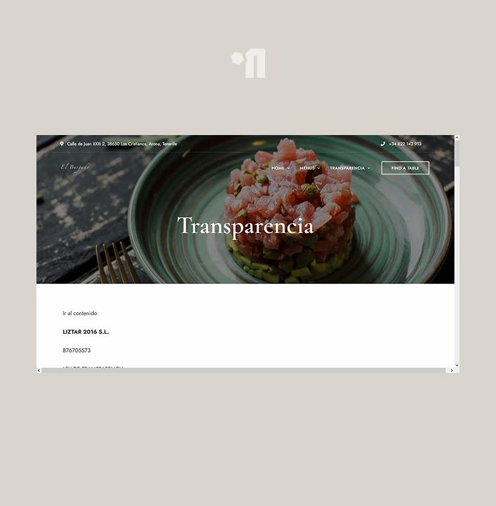Diseño web para proyecto inmobiliario residencial | El Burgado