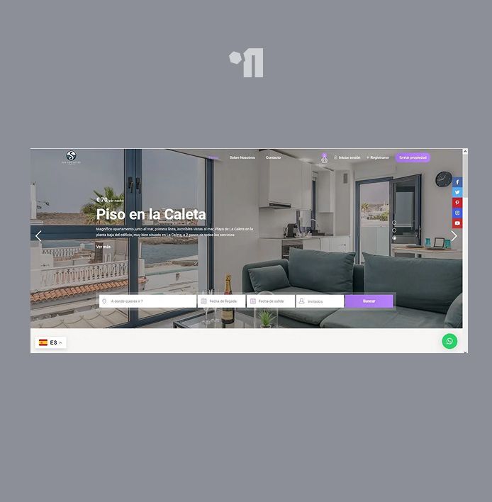Diseño web para apartamentos vacacionales con reservas directas | Sea Side Suites