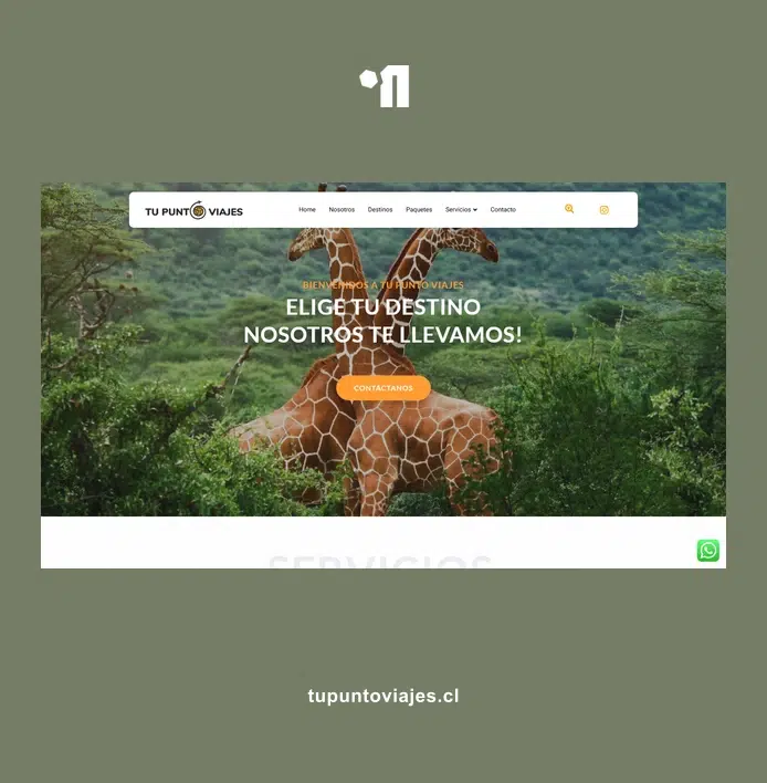 Diseño web para Agencia de Turismo |Tu Punto Viajes