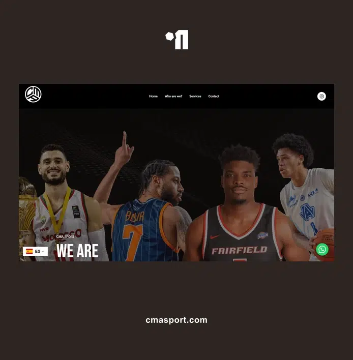 Diseño web para academia de baloncesto | Crosser Basketball