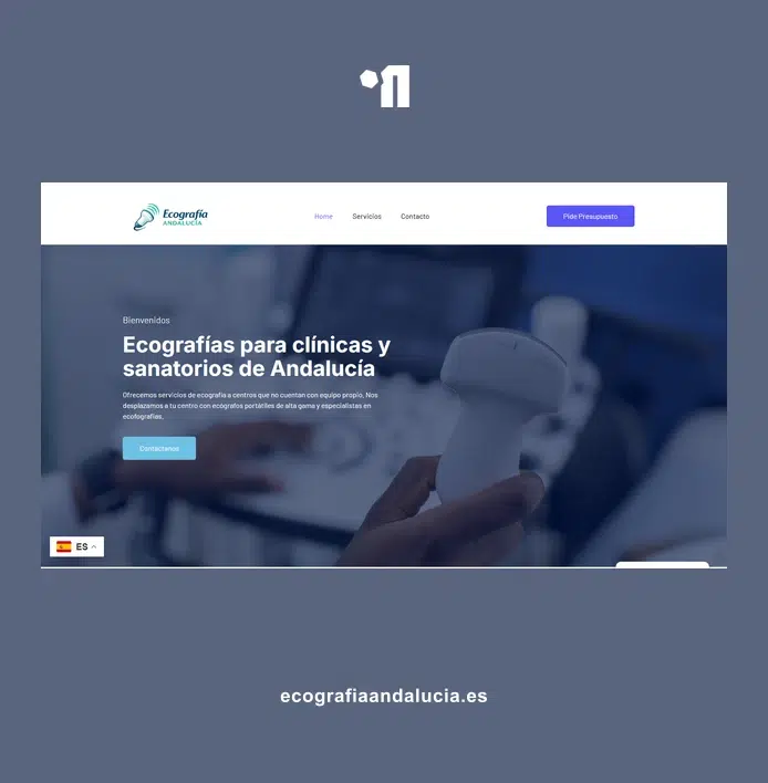 Diseño web para centro de ecografía | Ecografía Andalucía