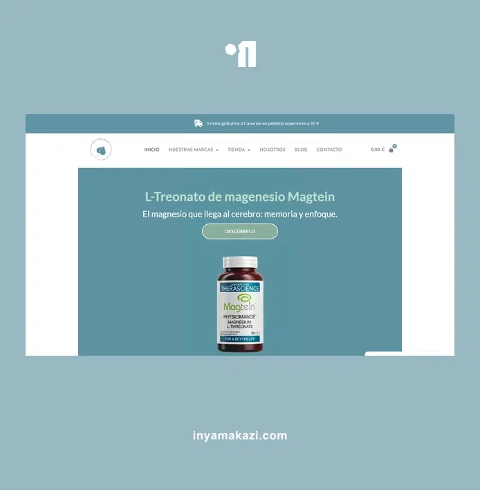 Diseño web y tienda online para marca retail | Inyamakazi