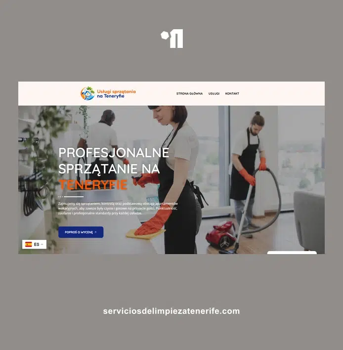 Diseño web para empresa de limpieza profesional | Servicios de Limpieza Tenerife