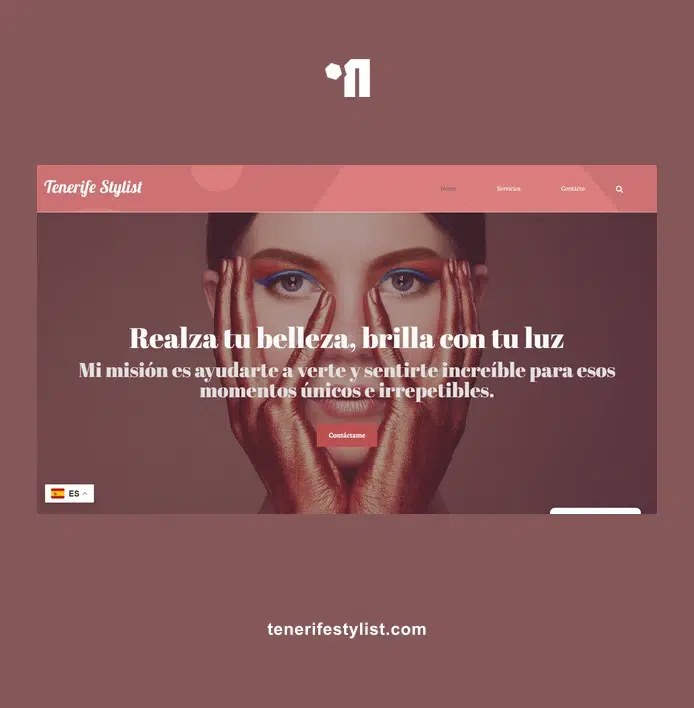 Diseño web para estilista profesional en Tenerife: Tenerife Stylist